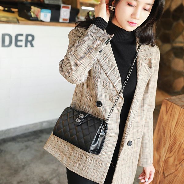 2020 graceful rhombus chain crossbody bags women's fashion korean diamond lattice shoulder bags small all-match messenger
2020 graceful rhombus chain crossbody bags women's fashion korean diamond lattice shoulder bags small all-match messenger
