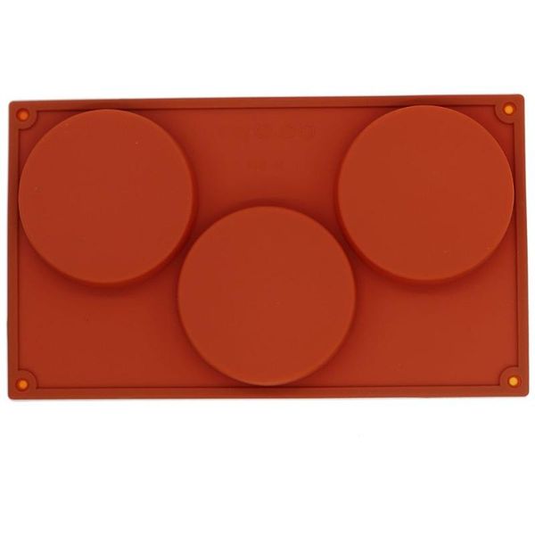 29.8*17.4*2cm 3-cavity large round disc candy silicone mold shallow cylinder cake mold silicone classic collection mould shapes
29.8*17.4*2cm 3-cavity large round disc candy silicone mold shallow cylinder cake mold silicone classic collection mould shapes