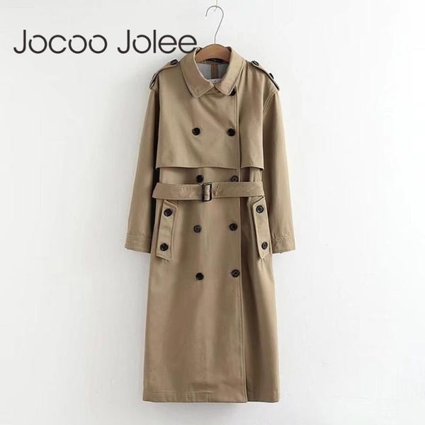 jocoo jolee женщины повседневная solid color двойной брестед верхняя одежда мода орденские ленты офис coat chic epaulet дизайн длинные пальт, Tan;black
jocoo jolee женщины повседневная solid color двойной брестед верхняя одежда мода орденские ленты офис coat chic epaulet дизайн длинные пальт, Tan;black