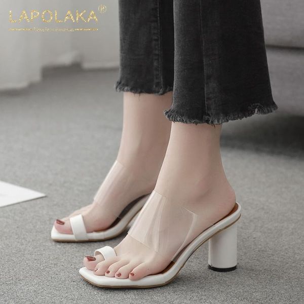 lapolaka new arrivals 2020 pvc high heels summer slippers woman shoes outside slip on ins shoes women slippers female, Black
lapolaka new arrivals 2020 pvc high heels summer slippers woman shoes outside slip on ins shoes women slippers female, Black