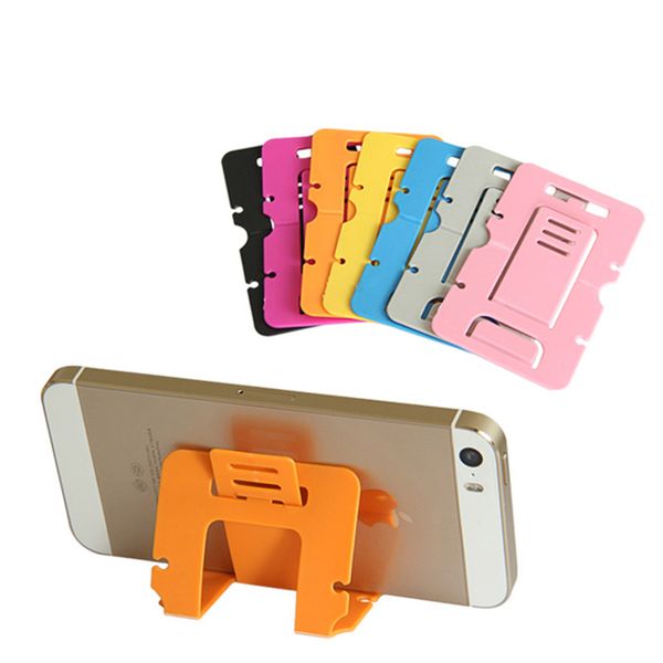 creative portable card folding phone holder adjustable angle for phone and ipad color ultra-thin business card holder
creative portable card folding phone holder adjustable angle for phone and ipad color ultra-thin business card holder