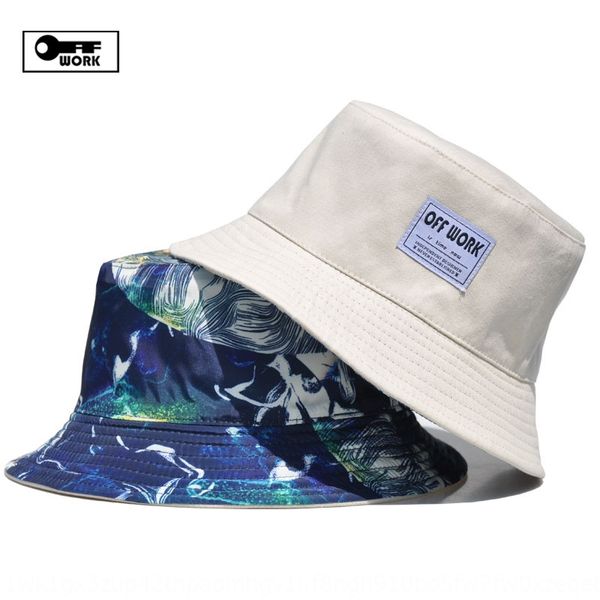 off work tide brand men's and women's sun sun outdoor travel wide brim double-sided fisherman hat sunshade hat, Blue;gray
off work tide brand men's and women's sun sun outdoor travel wide brim double-sided fisherman hat sunshade hat, Blue;gray