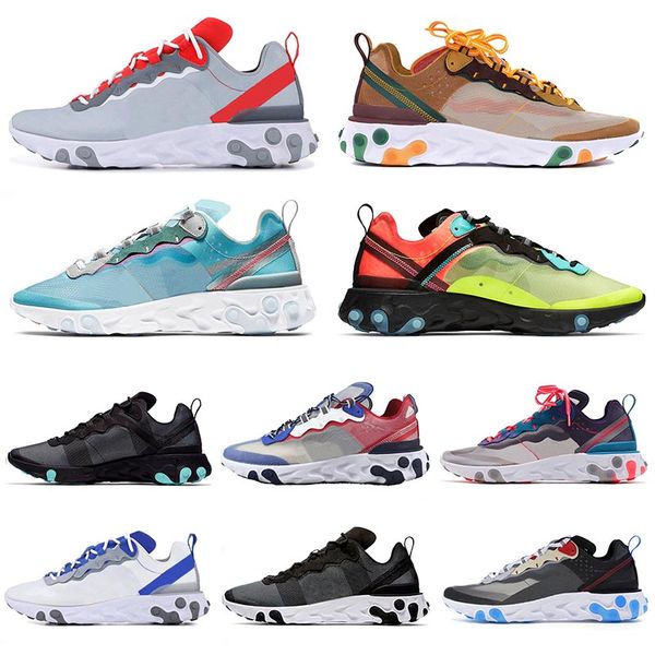 sale react element 87 55 running shoes for men women moss triple black royal solar red orange peel mens trainers sneakers 5-11
sale react element 87 55 running shoes for men women moss triple black royal solar red orange peel mens trainers sneakers 5-11