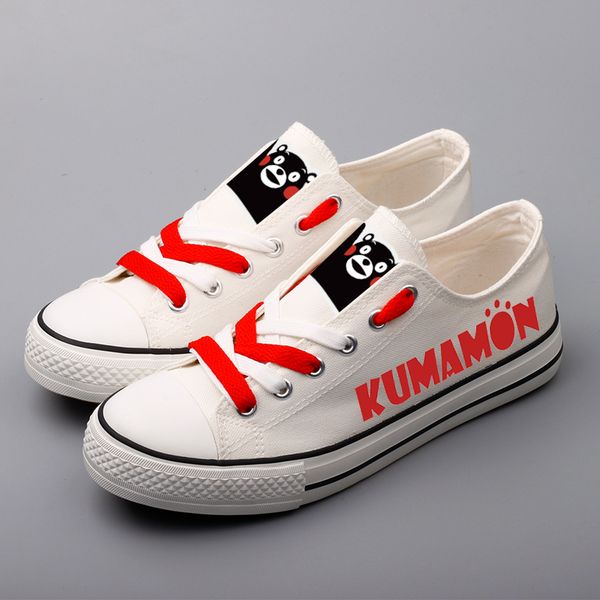 funny cartoon bear printed canvas shoes low students trainers board shoes custom japan kumamoto city design tenis espadrille, Black
funny cartoon bear printed canvas shoes low students trainers board shoes custom japan kumamoto city design tenis espadrille, Black