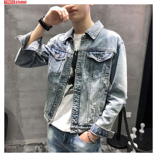 dropshipping streetwear causal japanese rivet denim jacket autumn pocket lion pattern male coats cotton outwear male, Black;brown
dropshipping streetwear causal japanese rivet denim jacket autumn pocket lion pattern male coats cotton outwear male, Black;brown