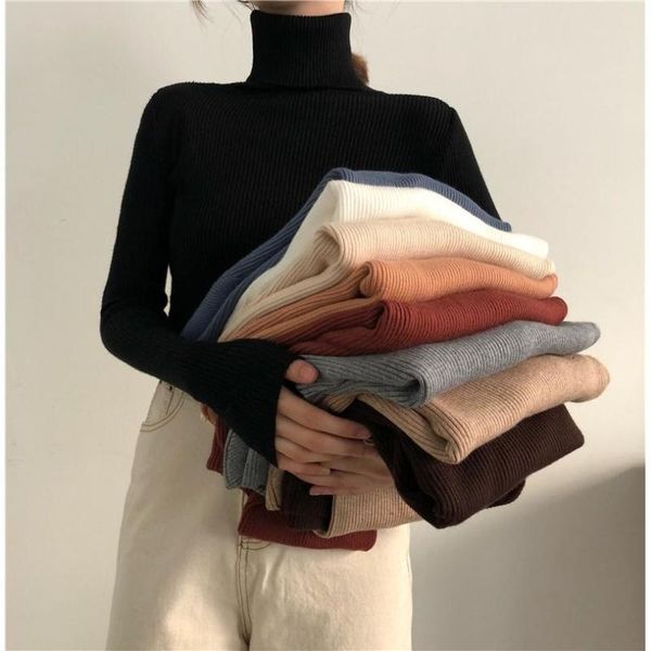 bella philosophy wonder 2020spring solid turtleneck sweater lady long sleeve casual knitted sweatshirts female elegant pullovers, White;black
bella philosophy wonder 2020spring solid turtleneck sweater lady long sleeve casual knitted sweatshirts female elegant pullovers, White;black