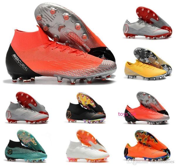 men vi mercurial 2019 superfly 360 elite vaporx xii elite ag 6 12 cr7 ronaldo njr neymar soccer football shoes size 39-45
men vi mercurial 2019 superfly 360 elite vaporx xii elite ag 6 12 cr7 ronaldo njr neymar soccer football shoes size 39-45
