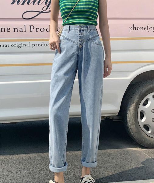 boyfriend harem jeans women vintage mom high waist denim pants jeans loose plus size blue retro chic maxi
boyfriend harem jeans women vintage mom high waist denim pants jeans loose plus size blue retro chic maxi