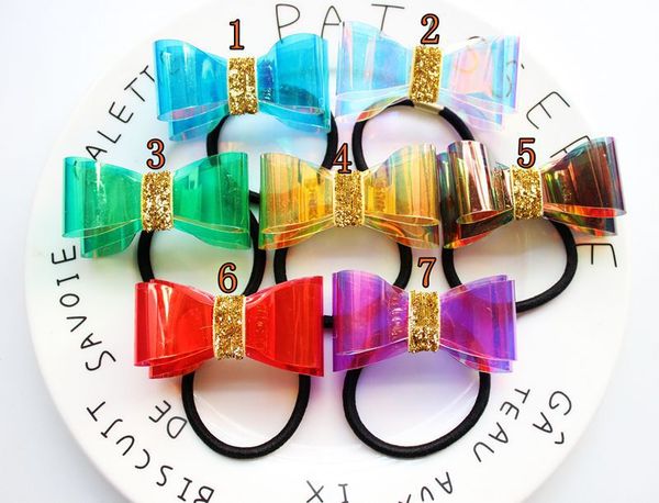 60pc/lot 2.6inch candy colors glitter hair bow nylon headband kids pvc colorful bows hairpins kids hair clip accessories, Slivery;white
60pc/lot 2.6inch candy colors glitter hair bow nylon headband kids pvc colorful bows hairpins kids hair clip accessories, Slivery;white