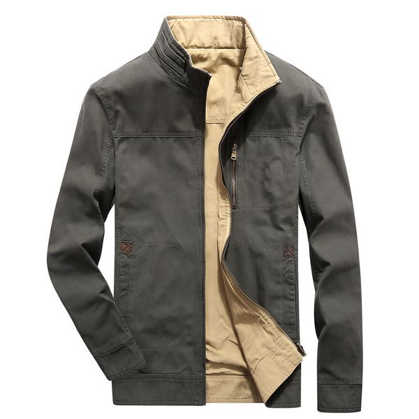 brand clothing men jacket coat double-wear men windbreaker autumn mens bomber jackets casual business coat jacket, Black;brown
brand clothing men jacket coat double-wear men windbreaker autumn mens bomber jackets casual business coat jacket, Black;brown