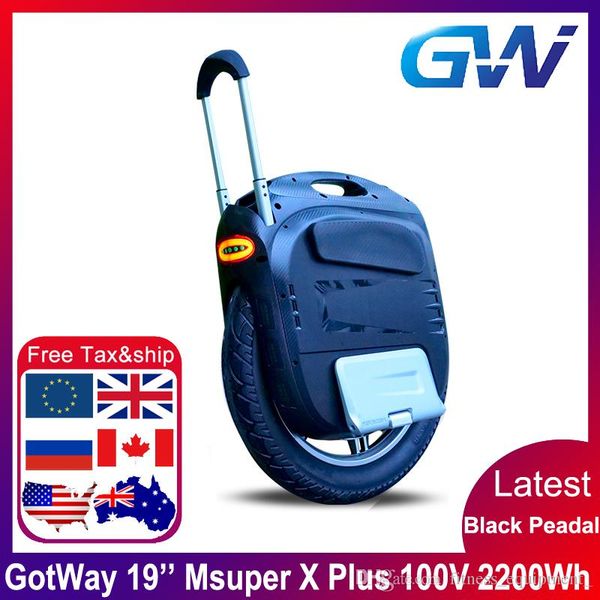 новый gotway msuper x плюс 100v 2200wh самобалансировка самокат высокой мощности батареи 19inch electric моноцикл 2000w двигатель mos 21700
новый gotway msuper x плюс 100v 2200wh самобалансировка самокат высокой мощности батареи 19inch electric моноцикл 2000w двигатель mos 21700