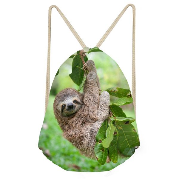 thikin cute sloth printing boys girls drawstrings bags 3d animal casual softback kids backpacks women travel storage package
thikin cute sloth printing boys girls drawstrings bags 3d animal casual softback kids backpacks women travel storage package