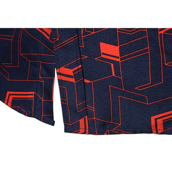 men print shirts short sleeves slim fit male casual for summer -5xl nin668, White;black 
men print shirts short sleeves slim fit male casual for summer -5xl nin668, White;black