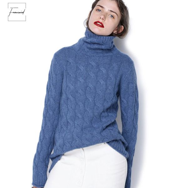 pure cashmere pullover sweater women autumn winter soft turtleneck cable knitted casual bottom shirt pulls, White;black
pure cashmere pullover sweater women autumn winter soft turtleneck cable knitted casual bottom shirt pulls, White;black