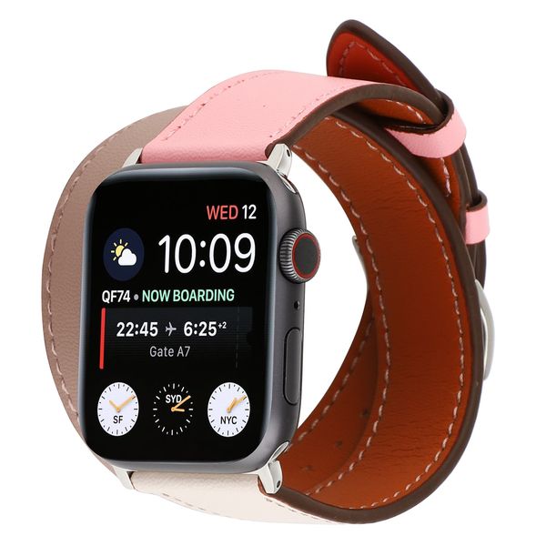 designer luxury apple watch bands wristband smart straps 38/40/42/44mm super long double circle leather bracelet belt replacements iwatch432, Black;brown
designer luxury apple watch bands wristband smart straps 38/40/42/44mm super long double circle leather bracelet belt replacements iwatch432, Black;brown