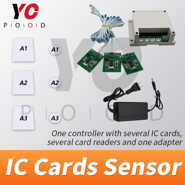 rfid cards prop in real escaper game ic card sensors with cards controller for escape room game ic readers and ic cards
rfid cards prop in real escaper game ic card sensors with cards controller for escape room game ic readers and ic cards