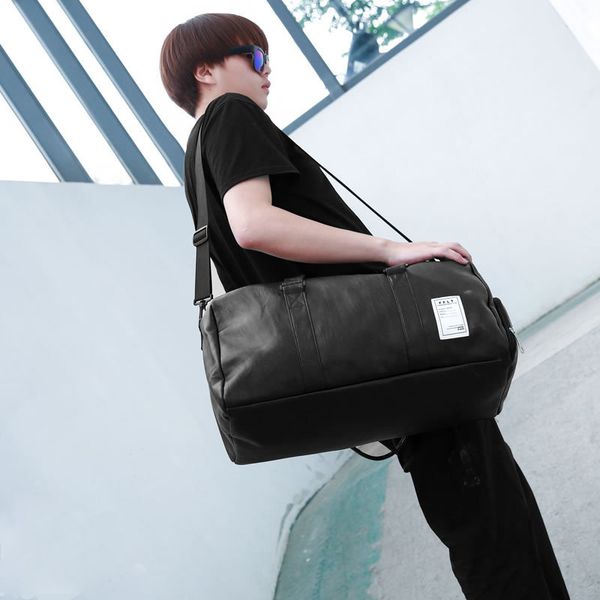 fitness bag leather sports bag big men's training shoes ladies fitness yoga travel shoulder black handbag
fitness bag leather sports bag big men's training shoes ladies fitness yoga travel shoulder black handbag