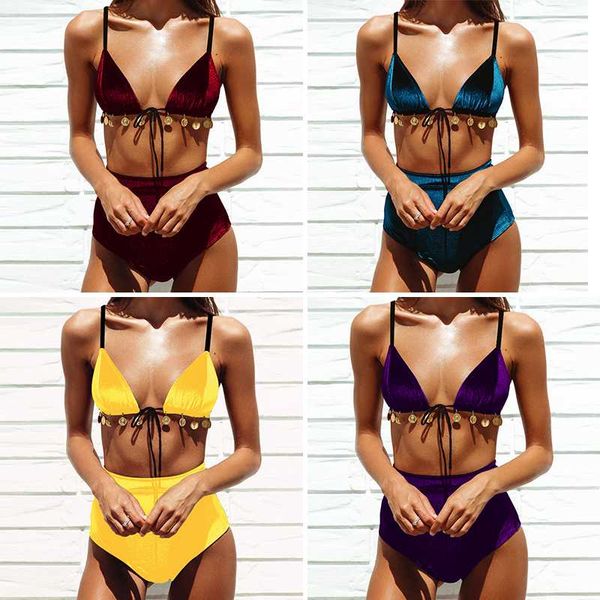 velvet bikini 2020 green swimwear women high waist swimsuit female string bathing suit swimming bikini micro new
velvet bikini 2020 green swimwear women high waist swimsuit female string bathing suit swimming bikini micro new