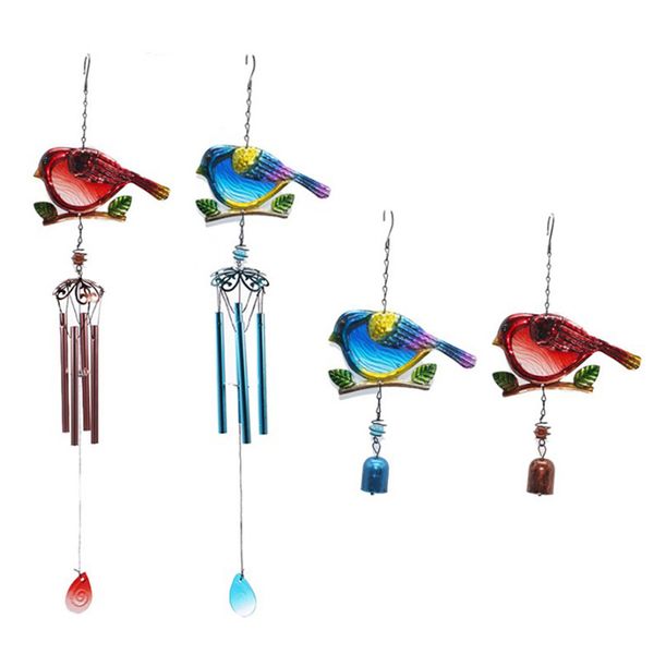 4pcs metal bird shape outdoor wind chimes, musical wind bell for garden patio hanging decoration
4pcs metal bird shape outdoor wind chimes, musical wind bell for garden patio hanging decoration