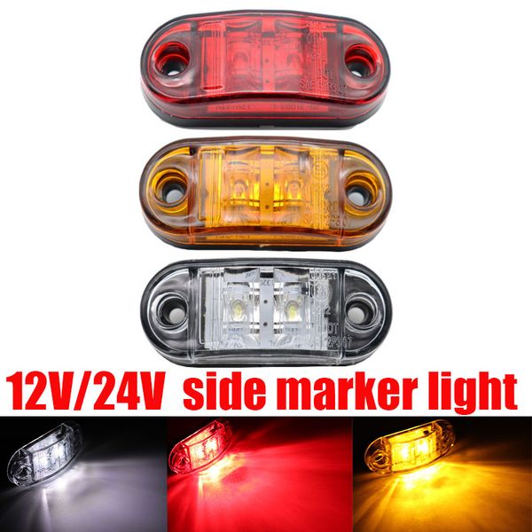 10x12v / 24v led side marker lights for trailer trucks caravan side clearance marker light lamp led lorry amber red white 9-30v
10x12v / 24v led side marker lights for trailer trucks caravan side clearance marker light lamp led lorry amber red white 9-30v
