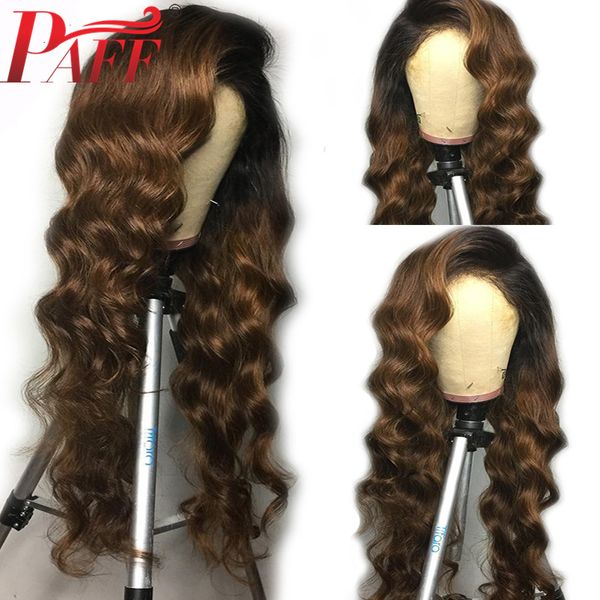 paff loose wave 13x6 malaysia remy pre plucked lace front wig ombre lace front human hair wigs with baby hair for women, Black;brown
paff loose wave 13x6 malaysia remy pre plucked lace front wig ombre lace front human hair wigs with baby hair for women, Black;brown