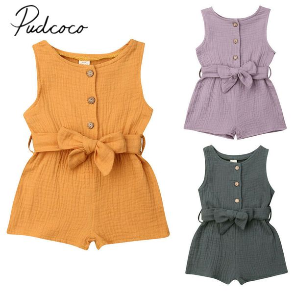 2019 baby summer clothing toddler newborn baby girls boys cotton linen romper sleeveless jumpsuits solid playsuits sash outfits, Blue
2019 baby summer clothing toddler newborn baby girls boys cotton linen romper sleeveless jumpsuits solid playsuits sash outfits, Blue