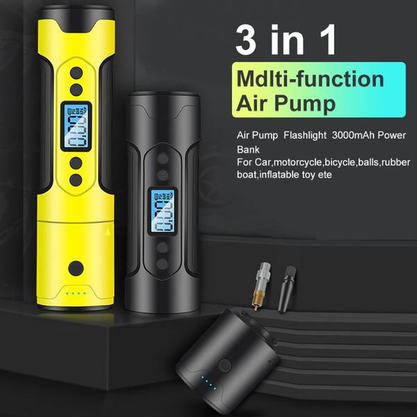 3000mah 35l / min portable air compressor 12v 150 psi tire inflator for car motor bicycle tire pump with digital gauge led light
3000mah 35l / min portable air compressor 12v 150 psi tire inflator for car motor bicycle tire pump with digital gauge led light
