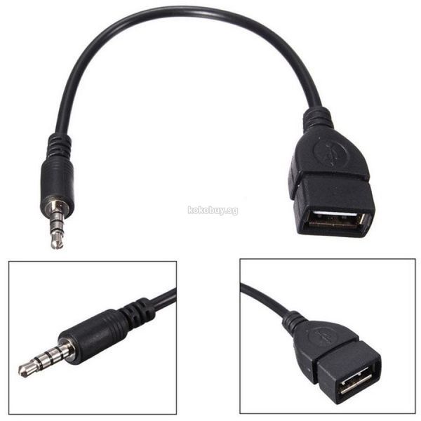 Бытовая электроника Новый 3,5-мм штекер AUX Audio Plug to USB 2.0 A Гнездо OTG конвертер адаптер
Бытовая электроника Новый 3,5-мм штекер AUX Audio Plug to USB 2.0 A Гнездо OTG конвертер адаптер
