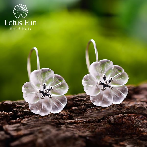 lotus fun real 925 sterling silver earrings handmade designer fine jewelry flower in the rain fashion dangle earrings for women, Golden;silver
lotus fun real 925 sterling silver earrings handmade designer fine jewelry flower in the rain fashion dangle earrings for women, Golden;silver