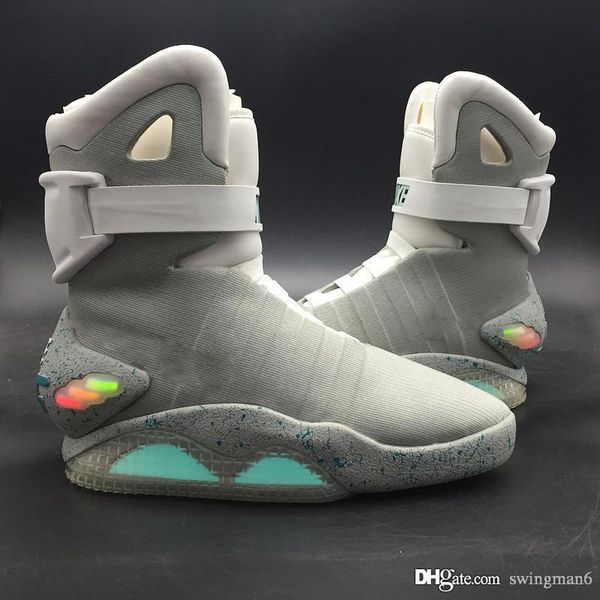 air mag back future high marty mcfly colorful led shoes basketball shoemen luxury grey black red limited edition sneakers boots with box
air mag back future high marty mcfly colorful led shoes basketball shoemen luxury grey black red limited edition sneakers boots with box