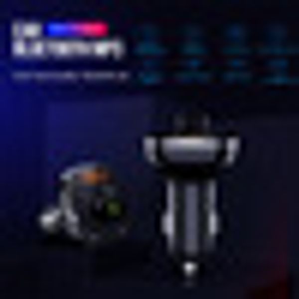 

vehemo 3.1a 12v-24v dual usb fm transmitter stereo bluetooth car kit mp3 mic automobile portable music