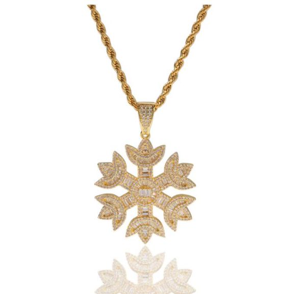 new micro setting zircon snowflake pendant necklace real gold plating simple couple jewelry gold silver jewellery for women and men
new micro setting zircon snowflake pendant necklace real gold plating simple couple jewelry gold silver jewellery for women and men