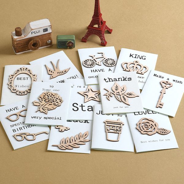1pcs woodcarving embossed card happy birthday christmas party wedding invitations letter greeting cards
1pcs woodcarving embossed card happy birthday christmas party wedding invitations letter greeting cards