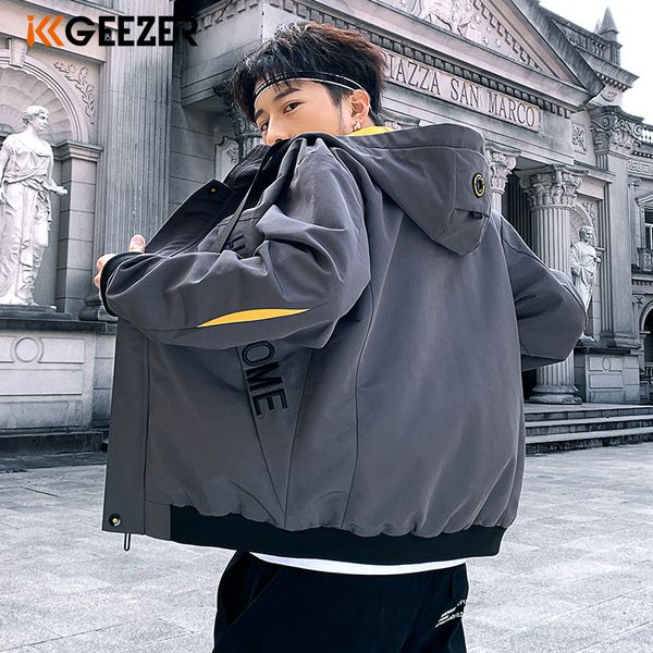 mens jackets 2019 autumn gray tooling jacket hip hop streetwear big pocket bomber windbreaker hooded outwear coat, Black;brown
mens jackets 2019 autumn gray tooling jacket hip hop streetwear big pocket bomber windbreaker hooded outwear coat, Black;brown