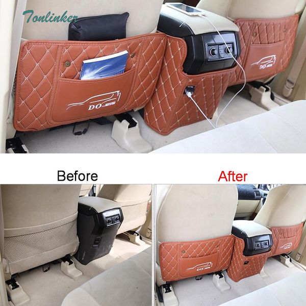 tonlinker cover case stickers for prado 2011-17 car styling 3 pcs pu leather rear seat anti-dirty pad case with logo
tonlinker cover case stickers for prado 2011-17 car styling 3 pcs pu leather rear seat anti-dirty pad case with logo