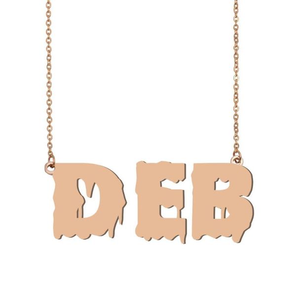 deb name necklace , cool bloody art name necklace for halloween and santa's day jewelry gift for kids boys girls, Silver
deb name necklace , cool bloody art name necklace for halloween and santa's day jewelry gift for kids boys girls, Silver