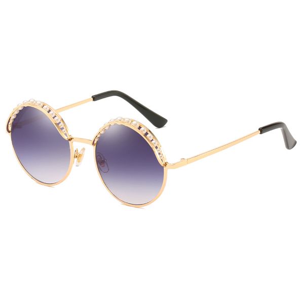 high-end ladies pearl round sunglasses ladies charm pearl ladies fashion round sunglasses uv protection and original packaging, White;black
high-end ladies pearl round sunglasses ladies charm pearl ladies fashion round sunglasses uv protection and original packaging, White;black