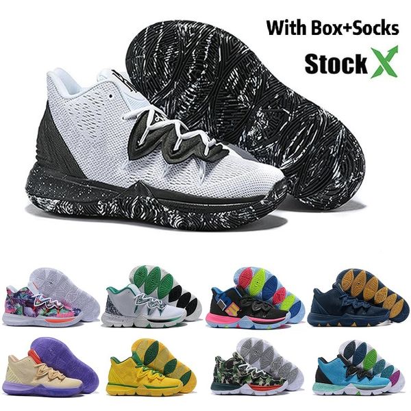 stock x kyrie v 5 all star basketball shoes irving 5s men zoom sport training yellow white black grey designer sneakers high ankle size 7-12
stock x kyrie v 5 all star basketball shoes irving 5s men zoom sport training yellow white black grey designer sneakers high ankle size 7-12