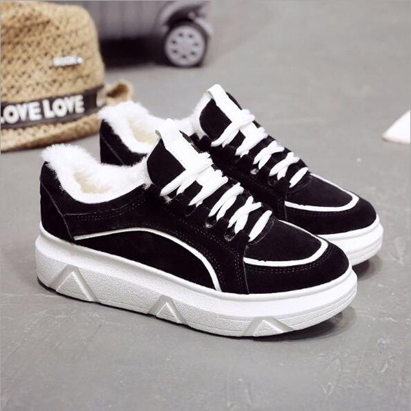 2020 fashion winter shoes plus velvet women's flats quality sneakers female casual shoes comfortable, Black
2020 fashion winter shoes plus velvet women's flats quality sneakers female casual shoes comfortable, Black