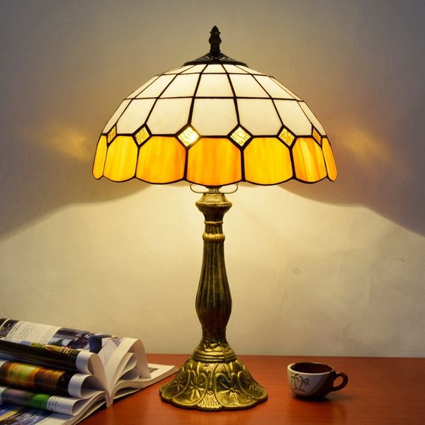 european creative tiffany stained glass lamps simple mediterranean orange bedroom bedside table lamp bar restaurant tf035
european creative tiffany stained glass lamps simple mediterranean orange bedroom bedside table lamp bar restaurant tf035