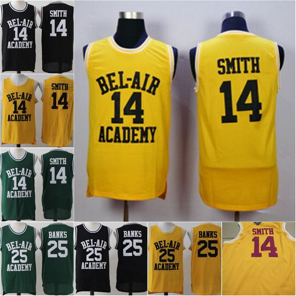 men's #14 will smith # 25 carlton banks academy movie version jersey stitched black green yellow jersey
men's #14 will smith # 25 carlton banks academy movie version jersey stitched black green yellow jersey