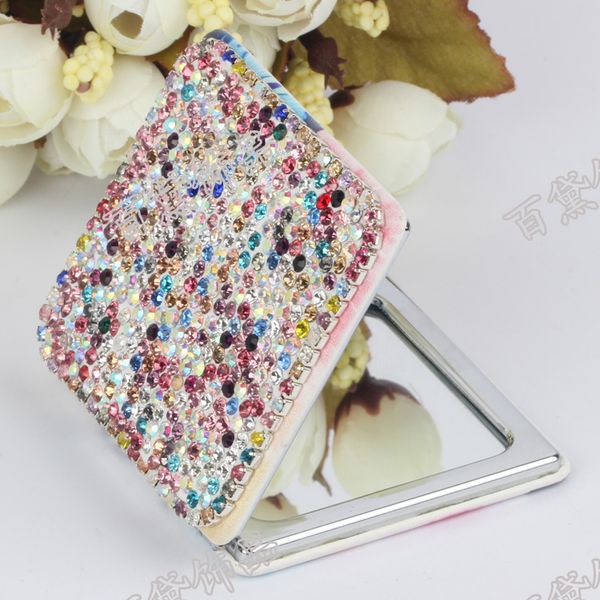 portable female portable mirror stainless steel diamond stick diamond folding mirror with magnifying glass
portable female portable mirror stainless steel diamond stick diamond folding mirror with magnifying glass
