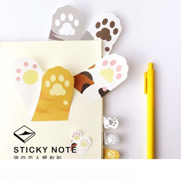 wholesale- 6 pcs lot meow kawaii cat claw sticky notes adhesive sticker post memo pad stationery office accessories school supplies
wholesale- 6 pcs lot meow kawaii cat claw sticky notes adhesive sticker post memo pad stationery office accessories school supplies
