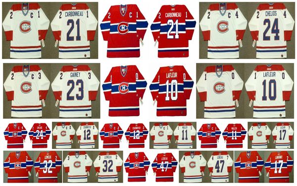 vintage montreal canadiens jersey 10 guy lafleur 32 lemieux 47 stephan lebeau 17 rod langway 11 kirk muller 12 yvan cournoyer ccm hockey, Black;red 
vintage montreal canadiens jersey 10 guy lafleur 32 lemieux 47 stephan lebeau 17 rod langway 11 kirk muller 12 yvan cournoyer ccm hockey, Black;red