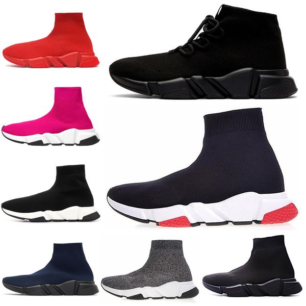 mens designer speed trainer dark blue pink triple back white sock shoes lace-up flat luxury socks boots designer men women sneakers 36-45, Black
mens designer speed trainer dark blue pink triple back white sock shoes lace-up flat luxury socks boots designer men women sneakers 36-45, Black
