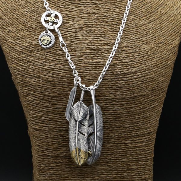 starfield s925 sterling silver retro thai silver vintage style takahashi goro feather eagle necklace men women sweater chain set
starfield s925 sterling silver retro thai silver vintage style takahashi goro feather eagle necklace men women sweater chain set