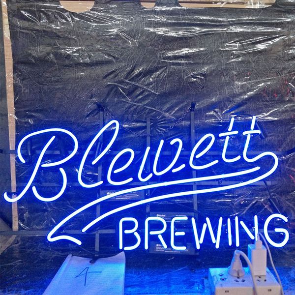 blewett brewing неоновая вывеска бар дисплей рекламное украшение индивидуальные настенные реального стекла легкий металлический каркас 17 "2
blewett brewing неоновая вывеска бар дисплей рекламное украшение индивидуальные настенные реального стекла легкий металлический каркас 17 "2
