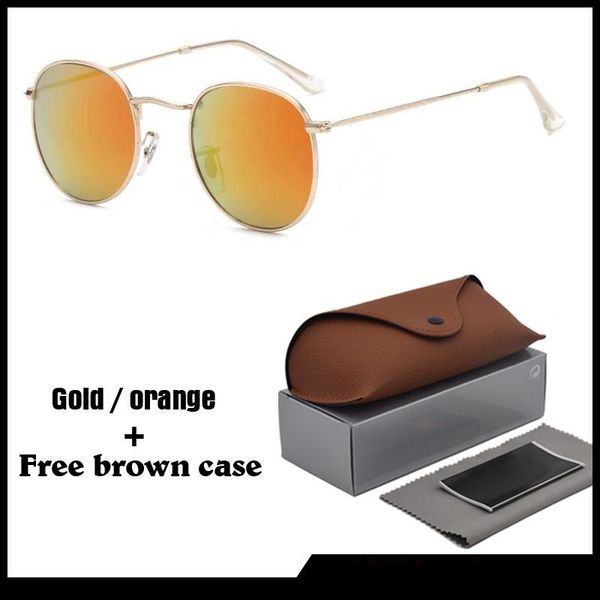 classic round sunglasses for men women sun glasses eyewear male oculos 13 colors to choose with brwon cases, White;black
classic round sunglasses for men women sun glasses eyewear male oculos 13 colors to choose with brwon cases, White;black