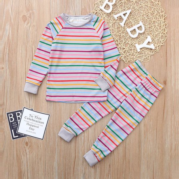 baby boys girls clothes set long sleeves stripe pants family clothes pajamas sleepwear fashion casua pajama set, White
baby boys girls clothes set long sleeves stripe pants family clothes pajamas sleepwear fashion casua pajama set, White