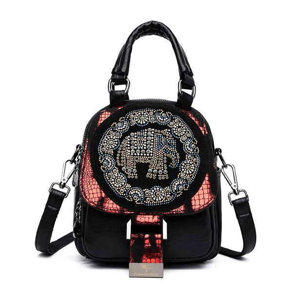 black women satchels bag ladies shoulder bag fashion school bag womens backpack leather books backpack ing